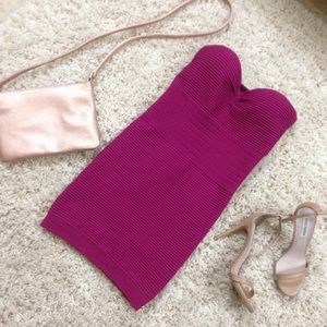 🚫Sold Ⓜ️ercari Bebe Sexy Pink Bodycon Dress S